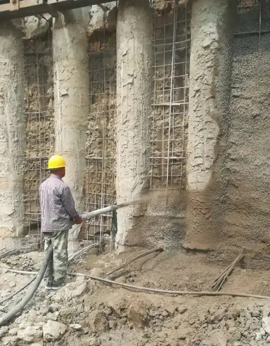 信阳师河区排桩支护